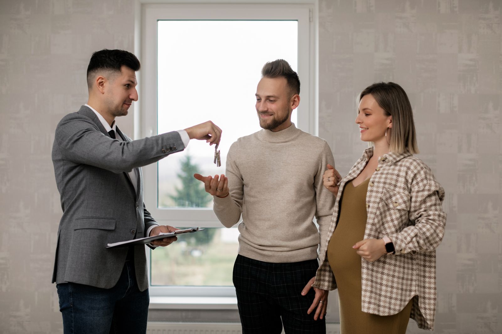 Long-term tenancy agreement being signed